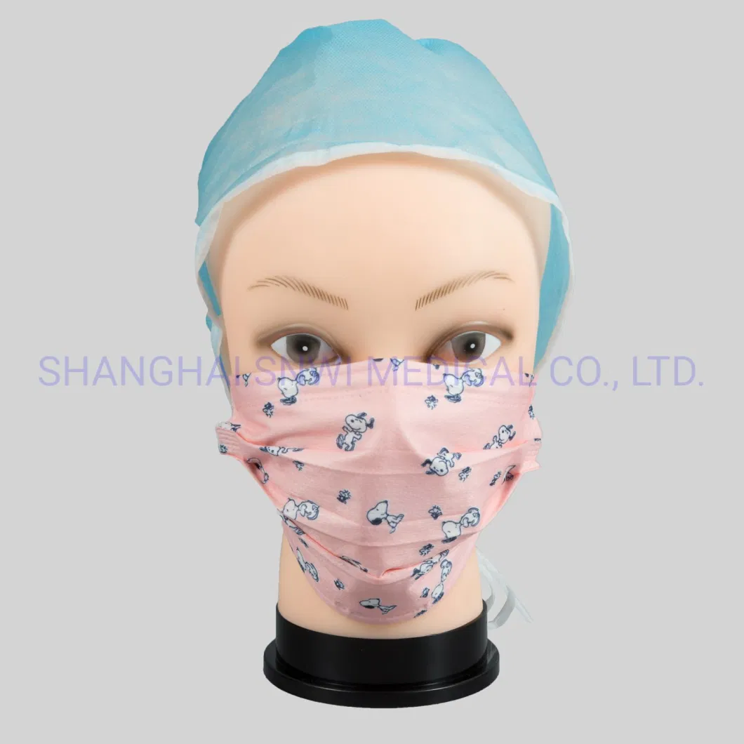 High Quality Outdoor Protective Disposable Non Woven 3ply Children Face Mask