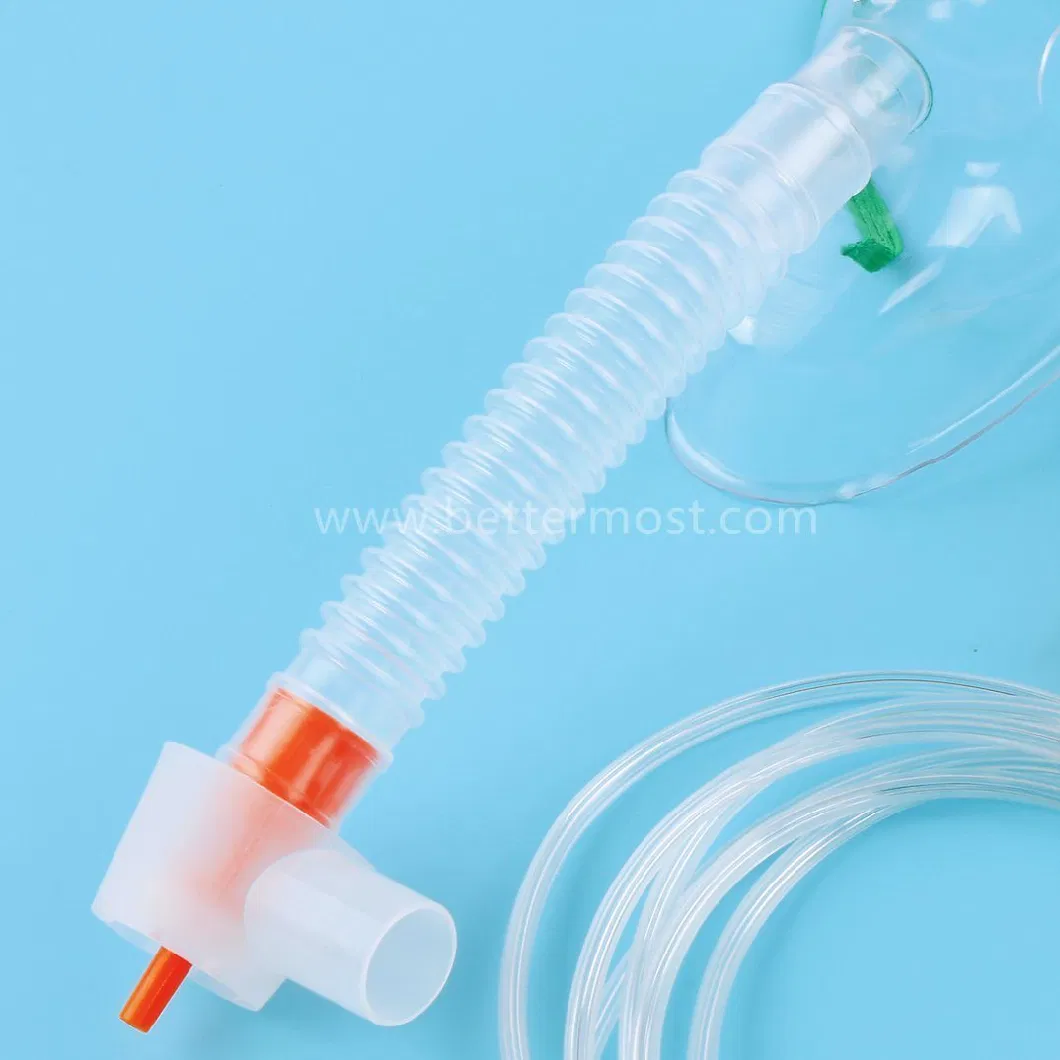 Bm® Disposable High Quality Medical PVC Adjustable Oxygen Venturi Mask Size S/M/L/XL