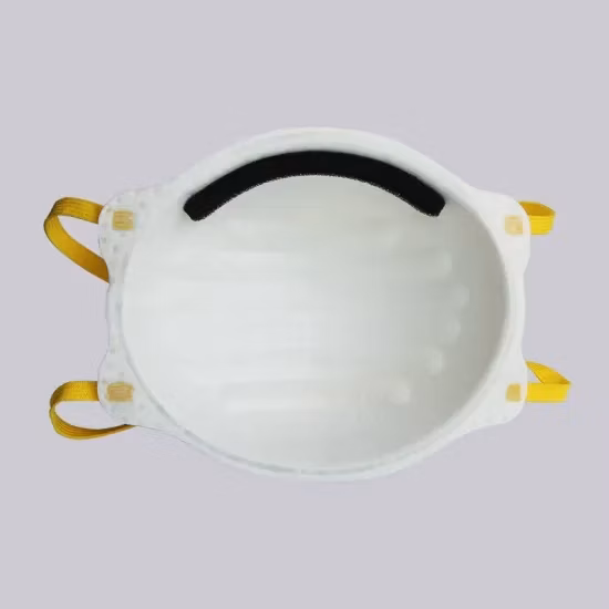 Maschera protettiva FFP3 a forma di tazza senza valvola